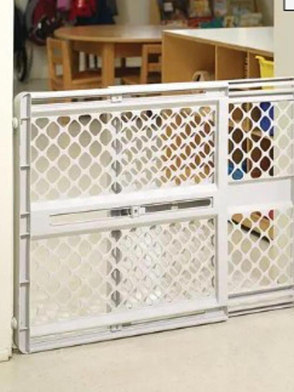 Toddleroo by North States Supergate Classic Gray Easy Use Baby Gate 26 - 42